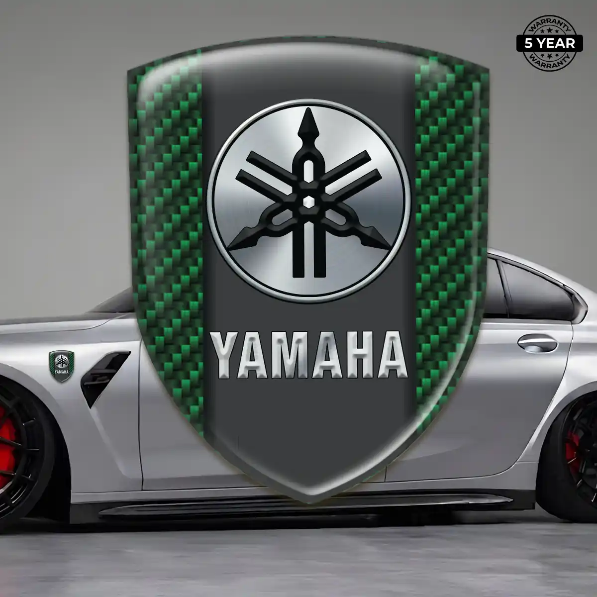 Yamaha Automotive Logo Sticker Interior Elegance