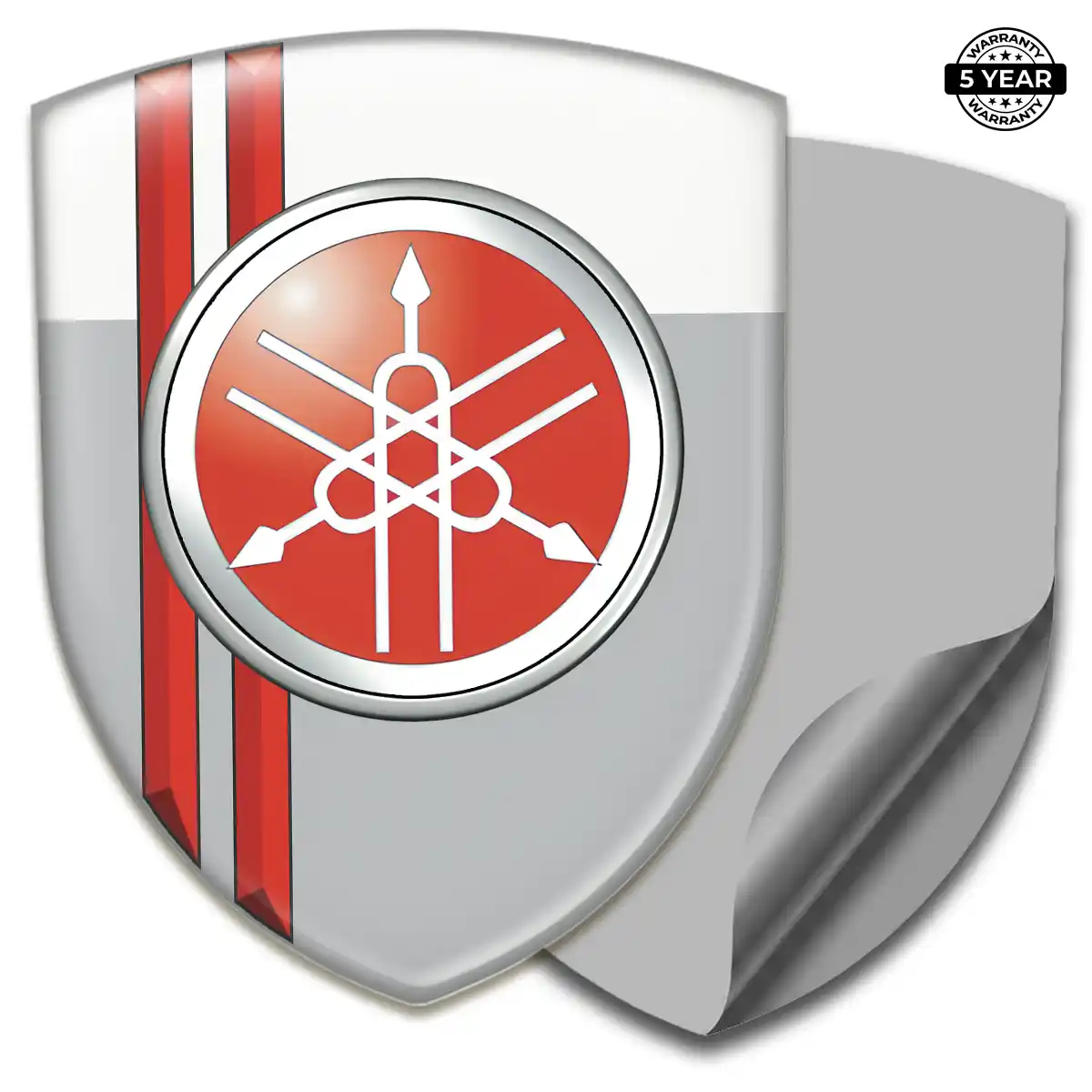 Yamaha Automotive Logo Sticker Refined Design