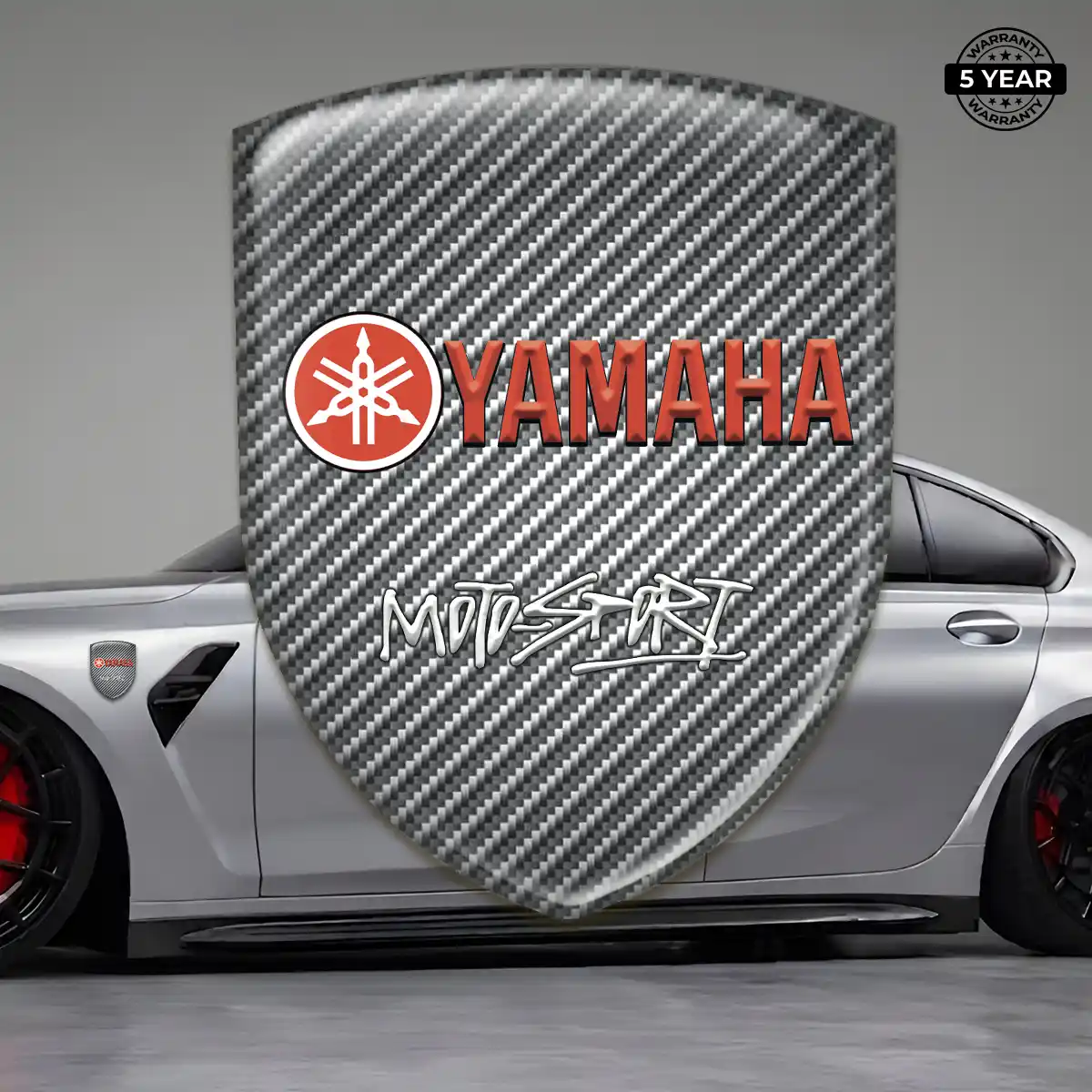 Yamaha Automotive Logo Sticker Resin Elite