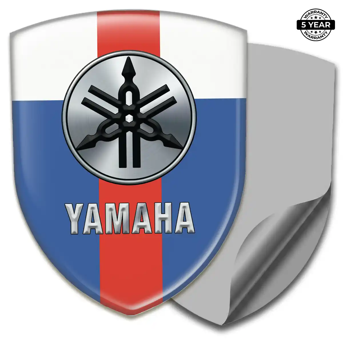 Yamaha Automotive Logo Sticker Resin Luxe