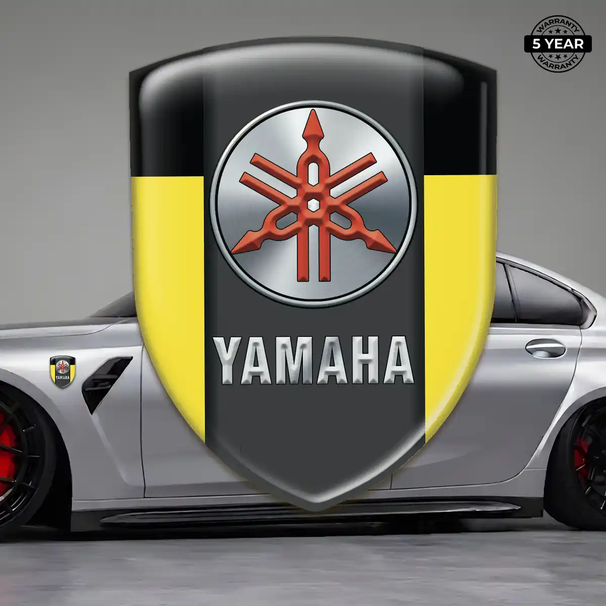 Yamaha Automotive Logo Sticker Sleek Style