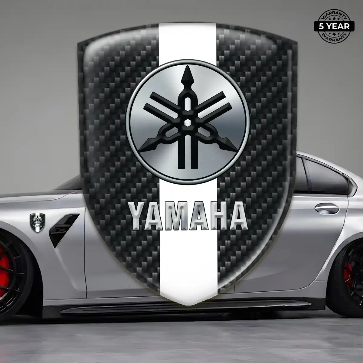 Yamaha Automotive Resin Decal Branded Line