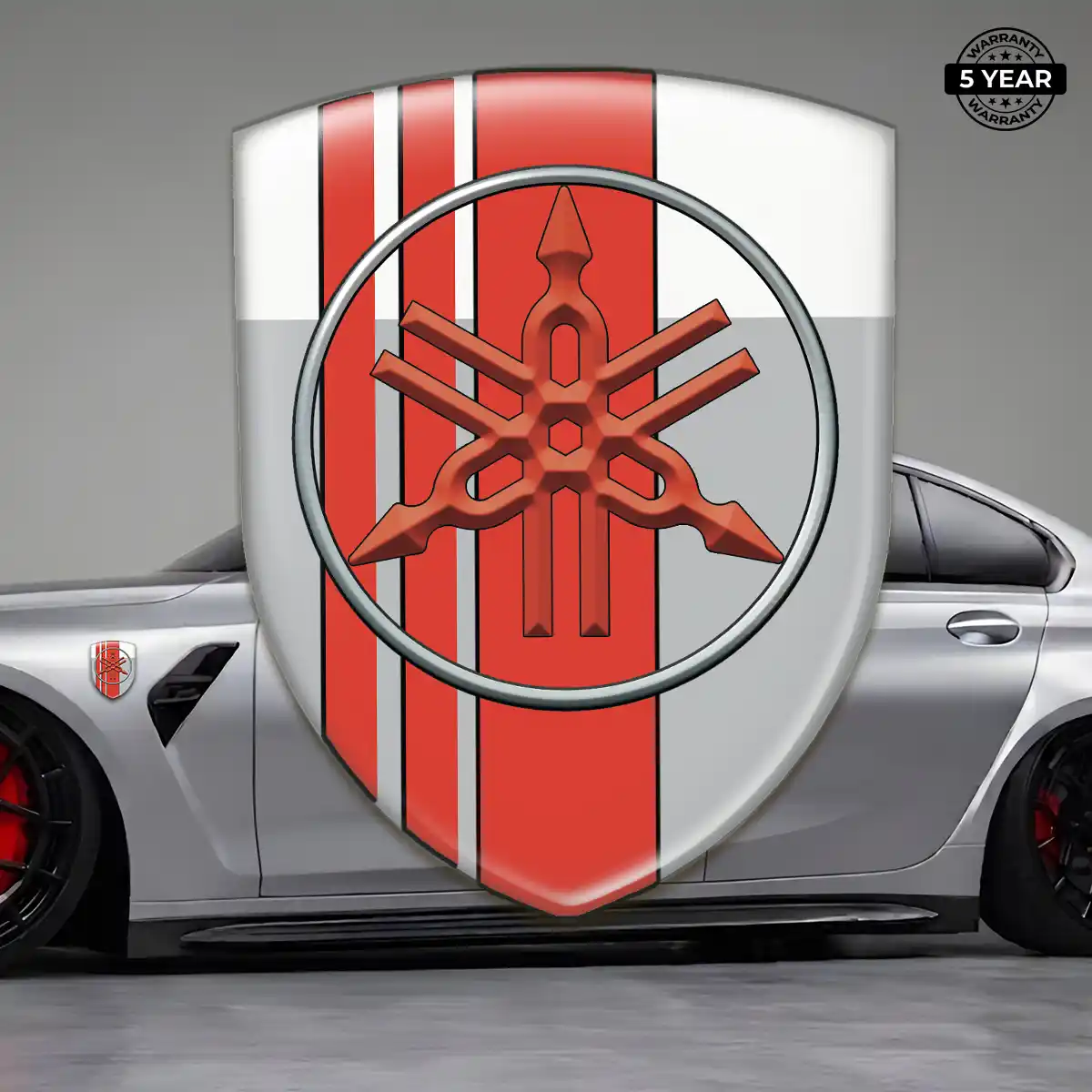 Yamaha Automotive Resin Decal Outer Style