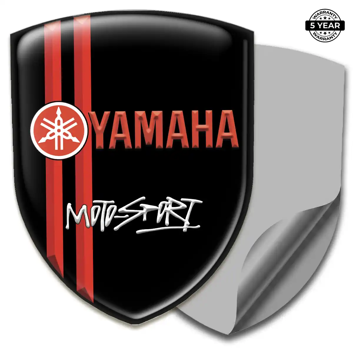 Yamaha Automotive Resin Decal Performance Style