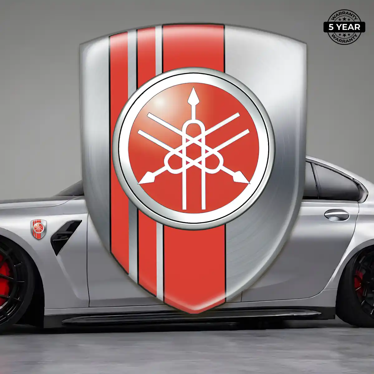 Yamaha Automotive Resin Decal Premium Dome