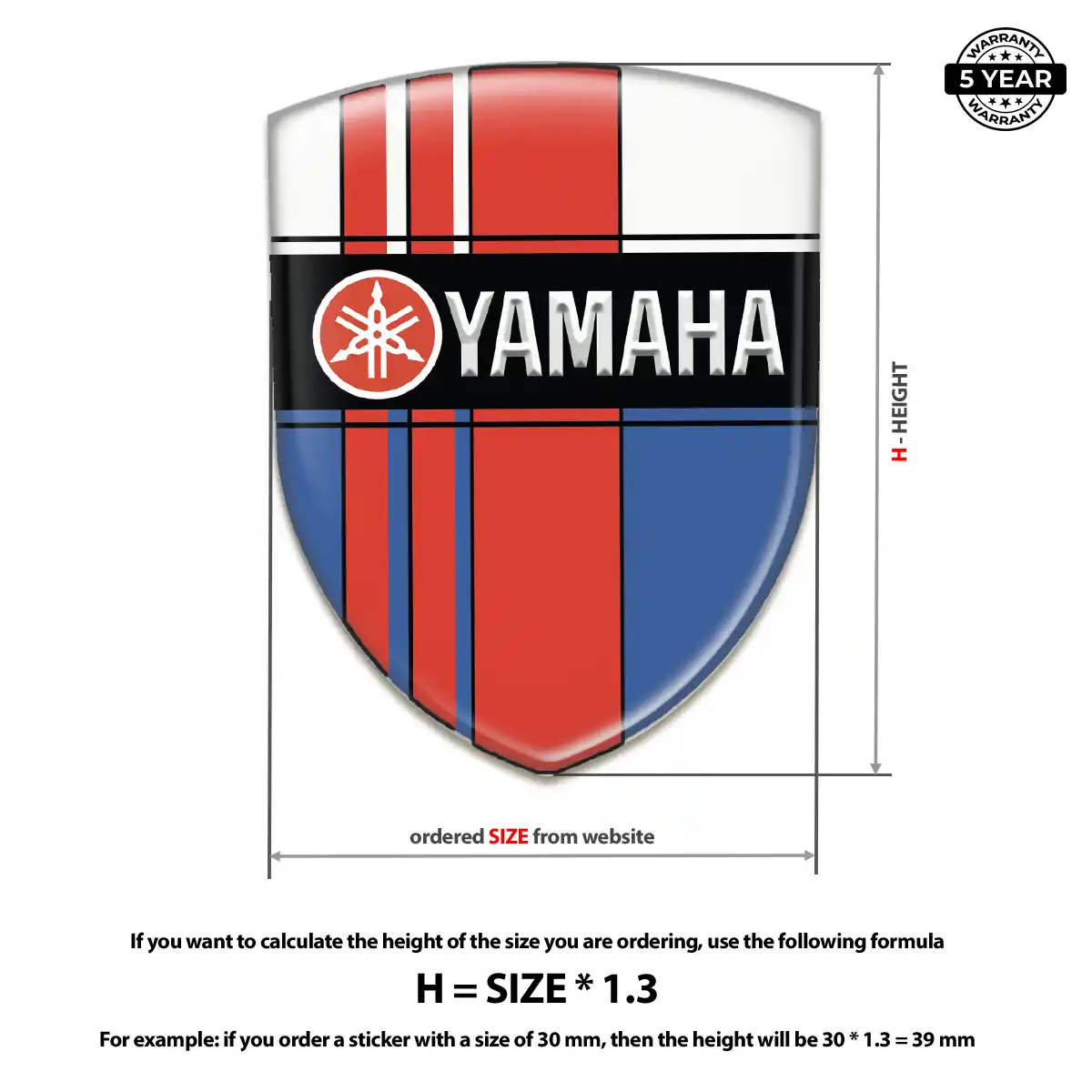 Yamaha Badge Branded Line
