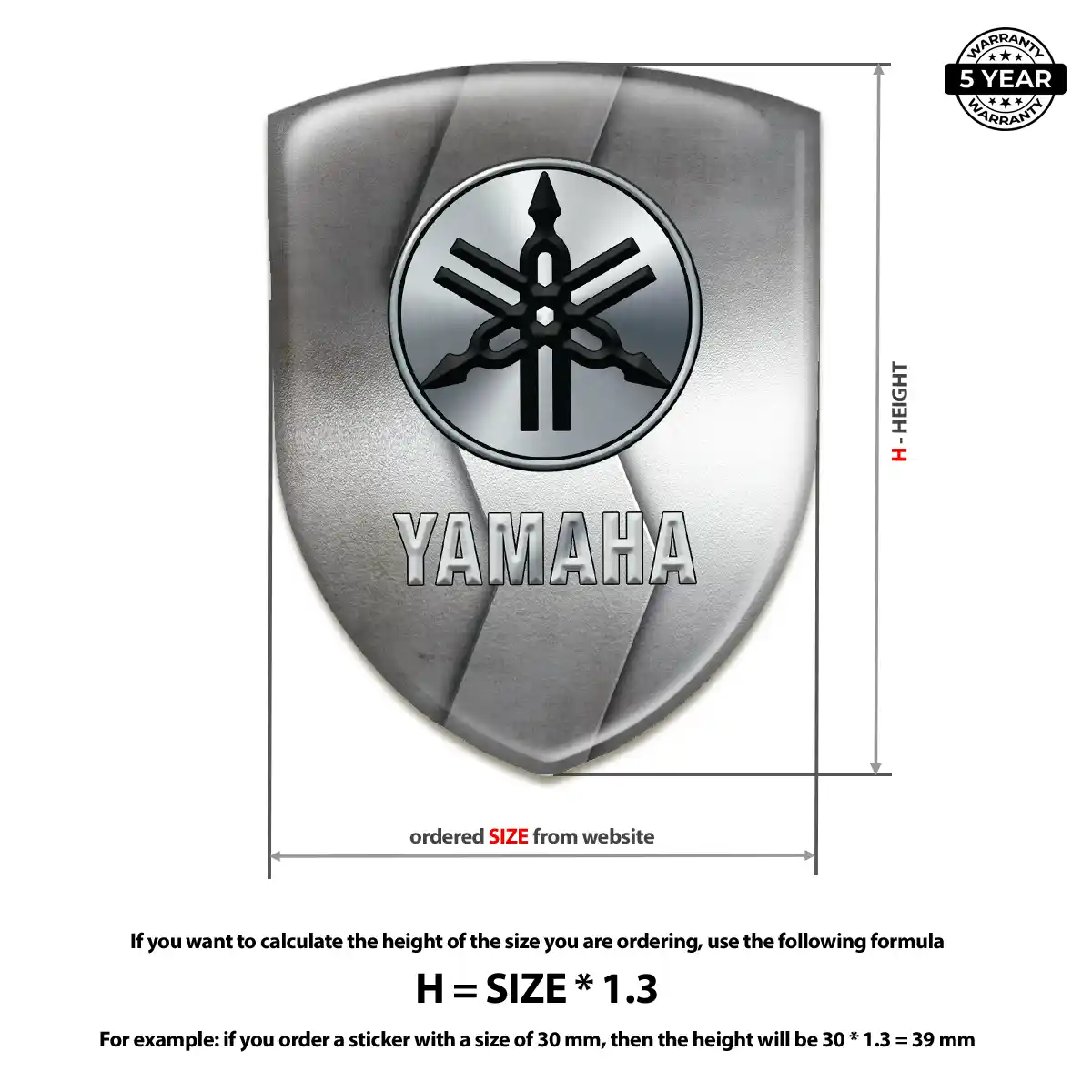 Yamaha Badge Deluxe Edition