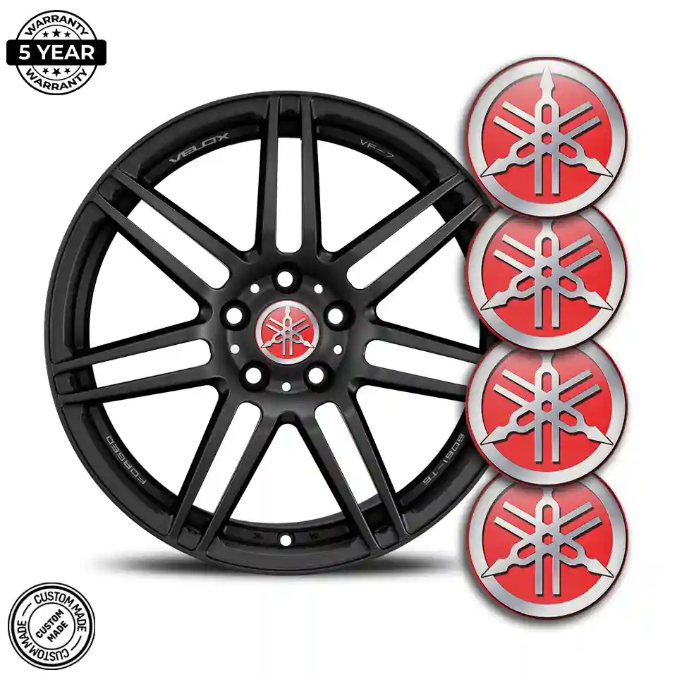 Yamaha Badge Emblems Center Cap Refined Design
