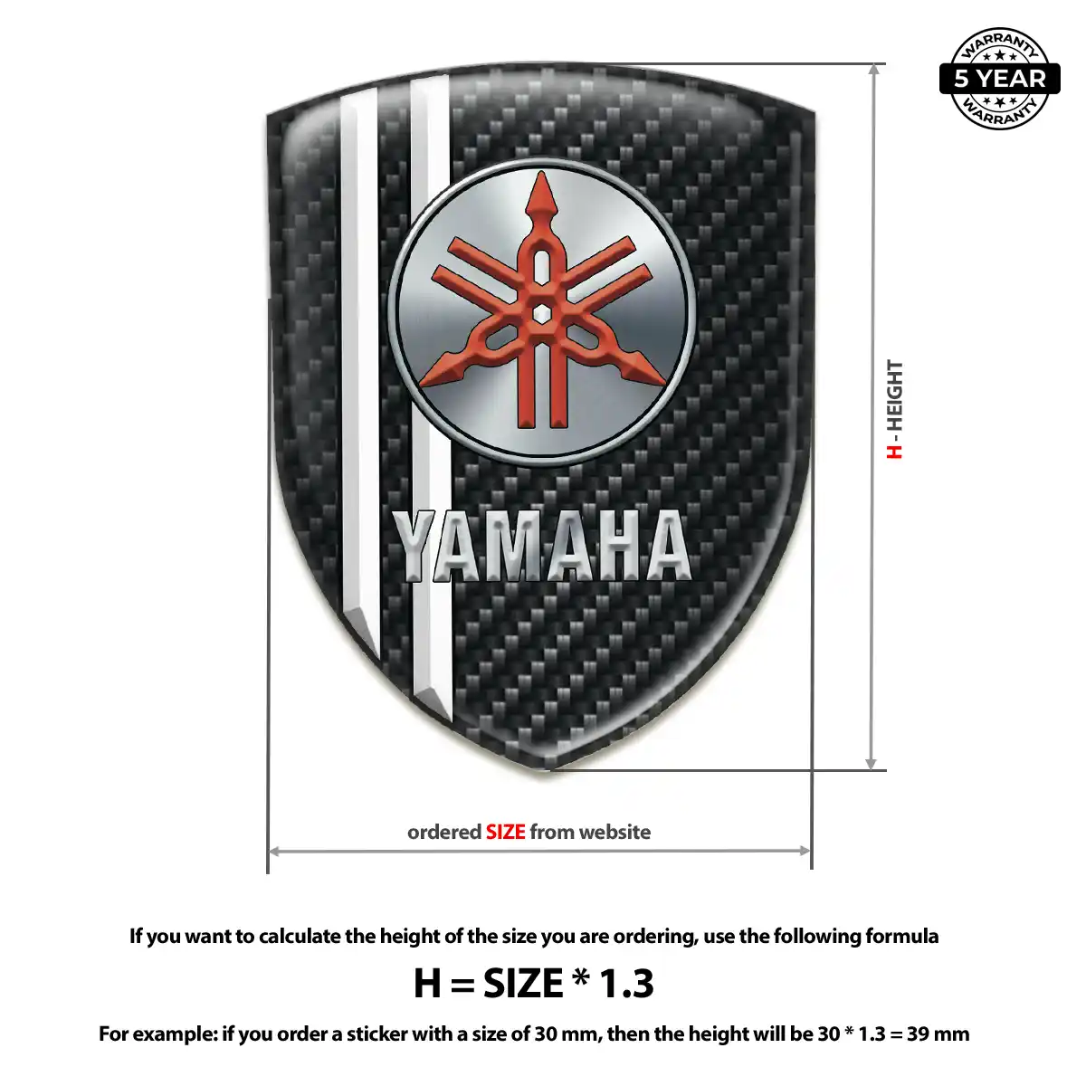 Yamaha Badge Interior Elegance