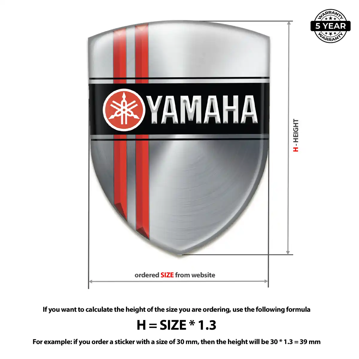 Yamaha Badge Signature Grade