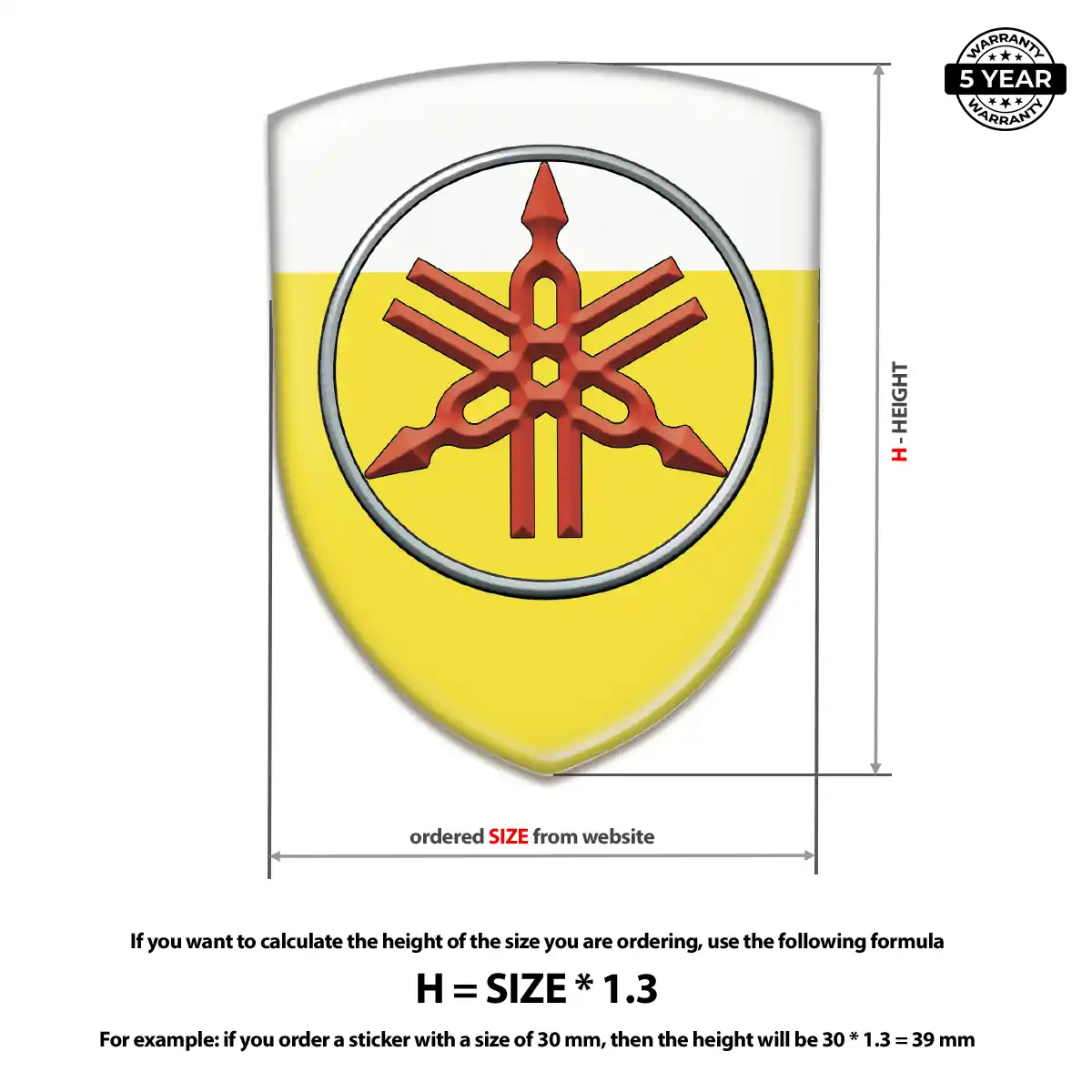 Yamaha Badge Superior Craft