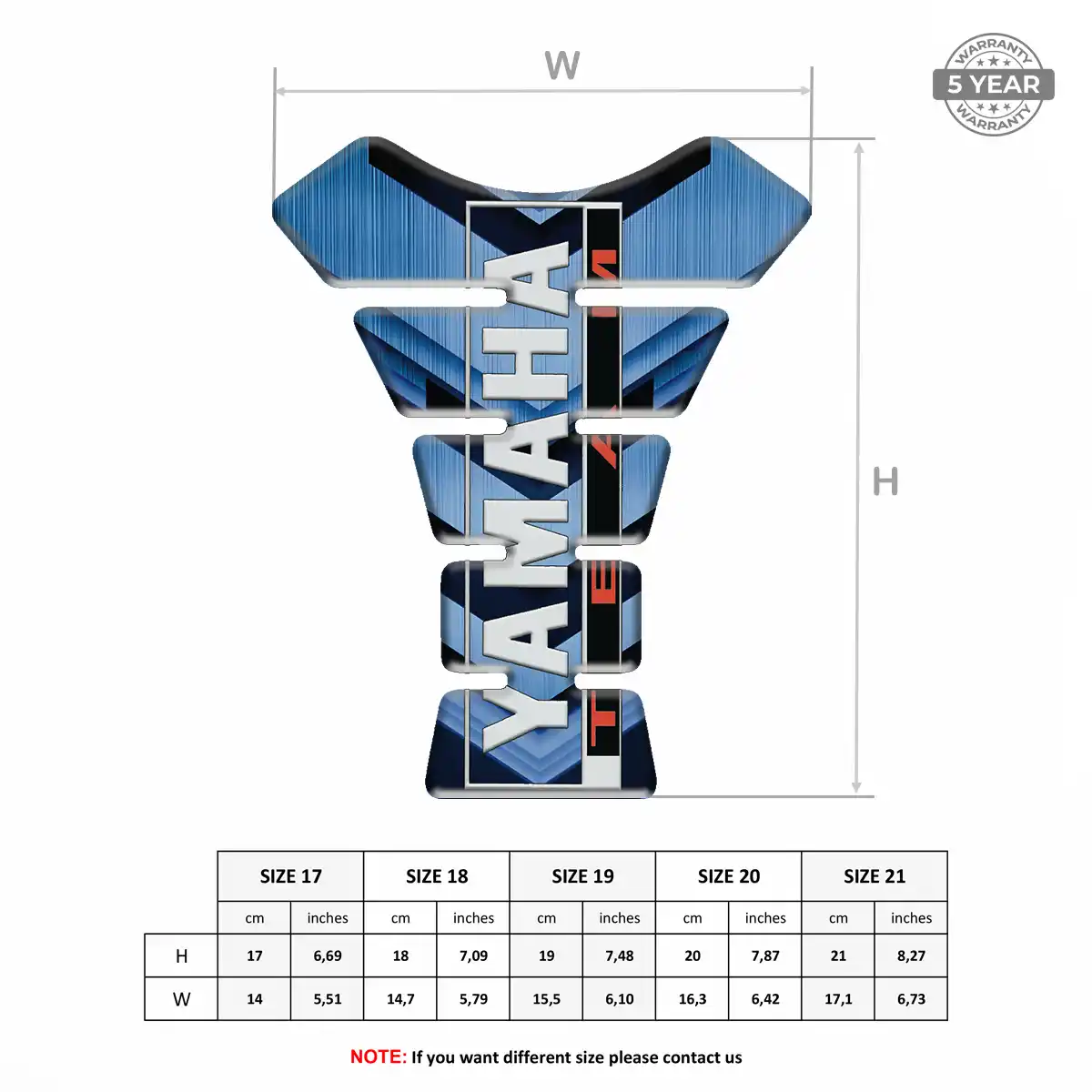 Yamaha Bike Tank Protector Exclusive Series