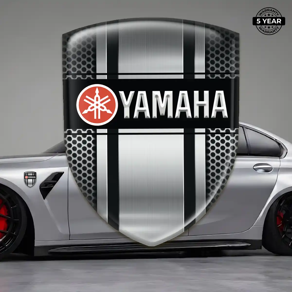 Yamaha Car Badge Sticker Deluxe Edition