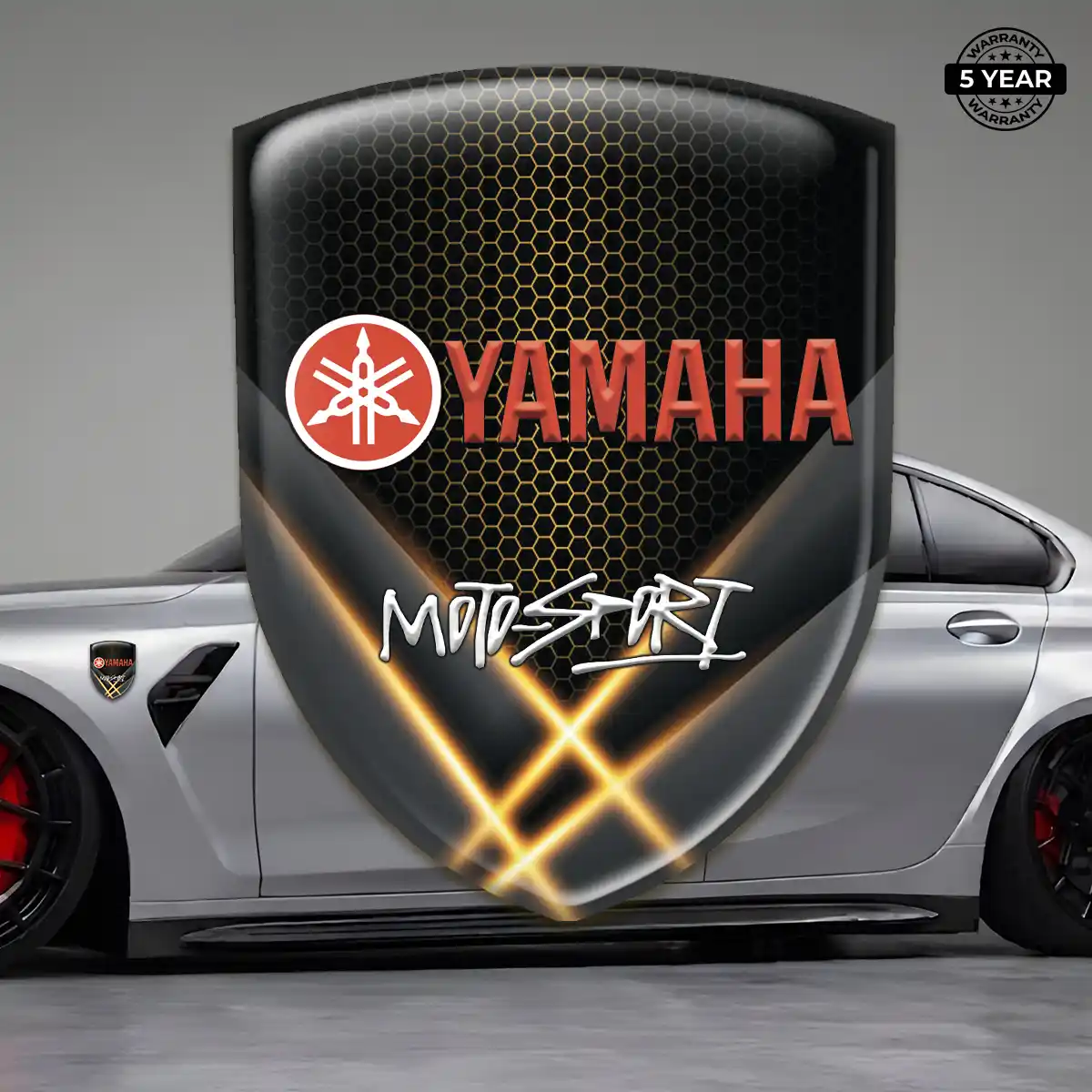 Yamaha Car Badge Sticker Interior Elegance