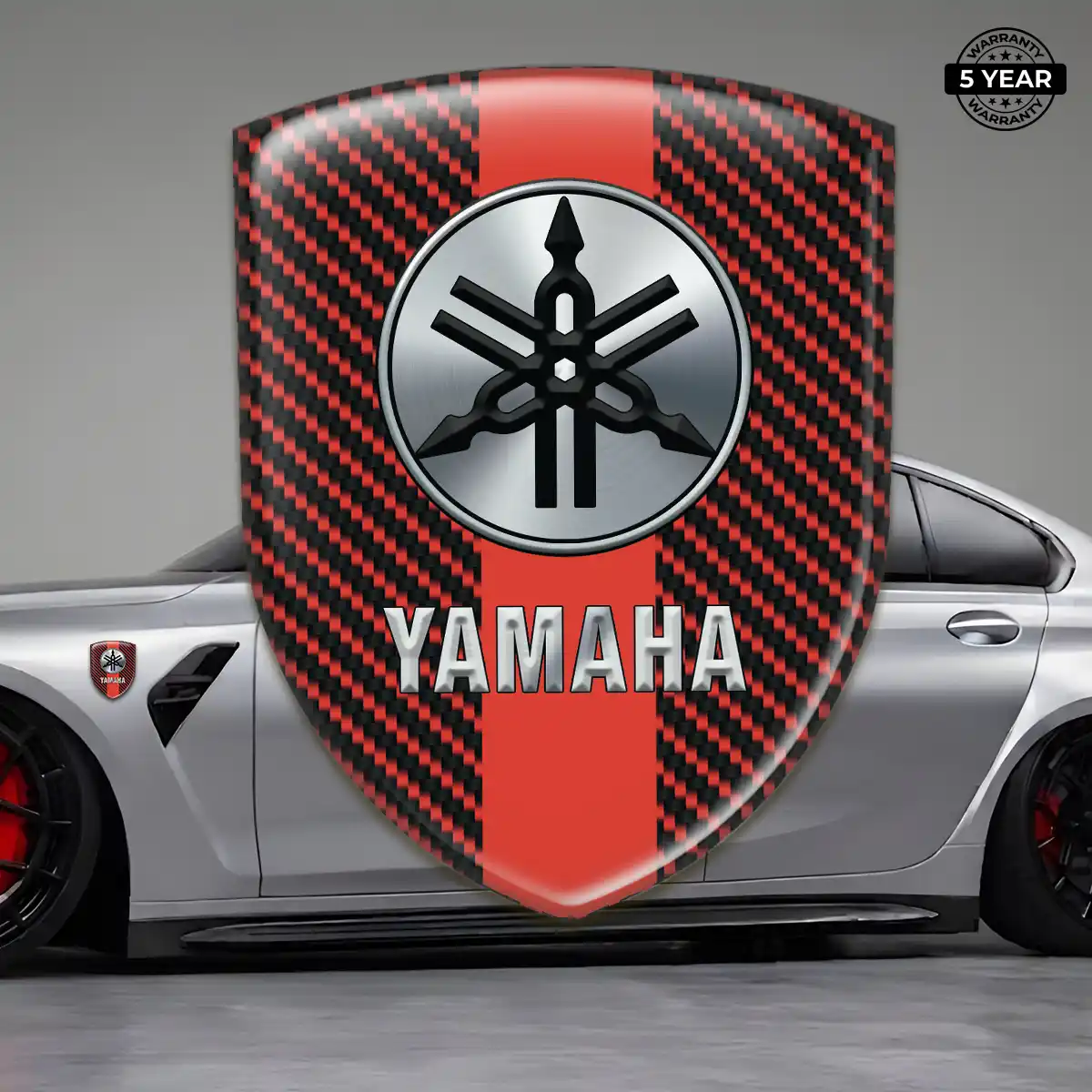 Yamaha Car Badge Sticker Marked Edition