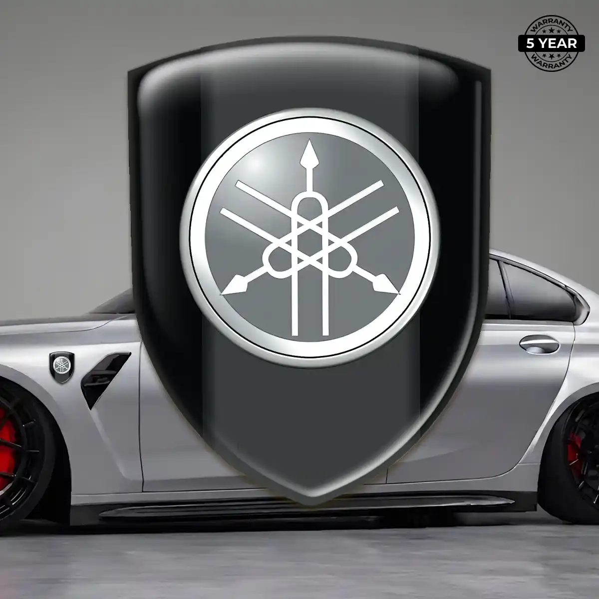 Yamaha Car Badge Sticker Performance Style