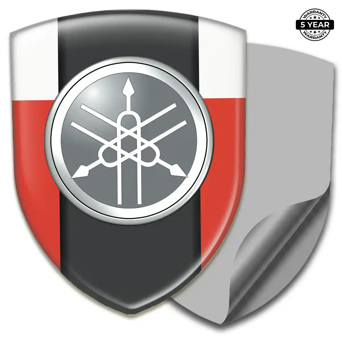 Yamaha Car Badge Sticker Premium Dome