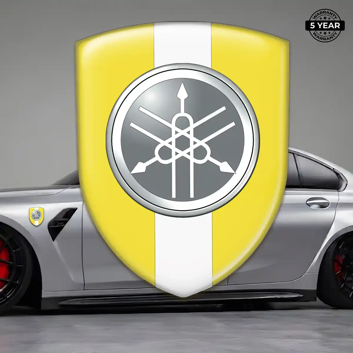 Yamaha Car Badge Sticker Prestige Line