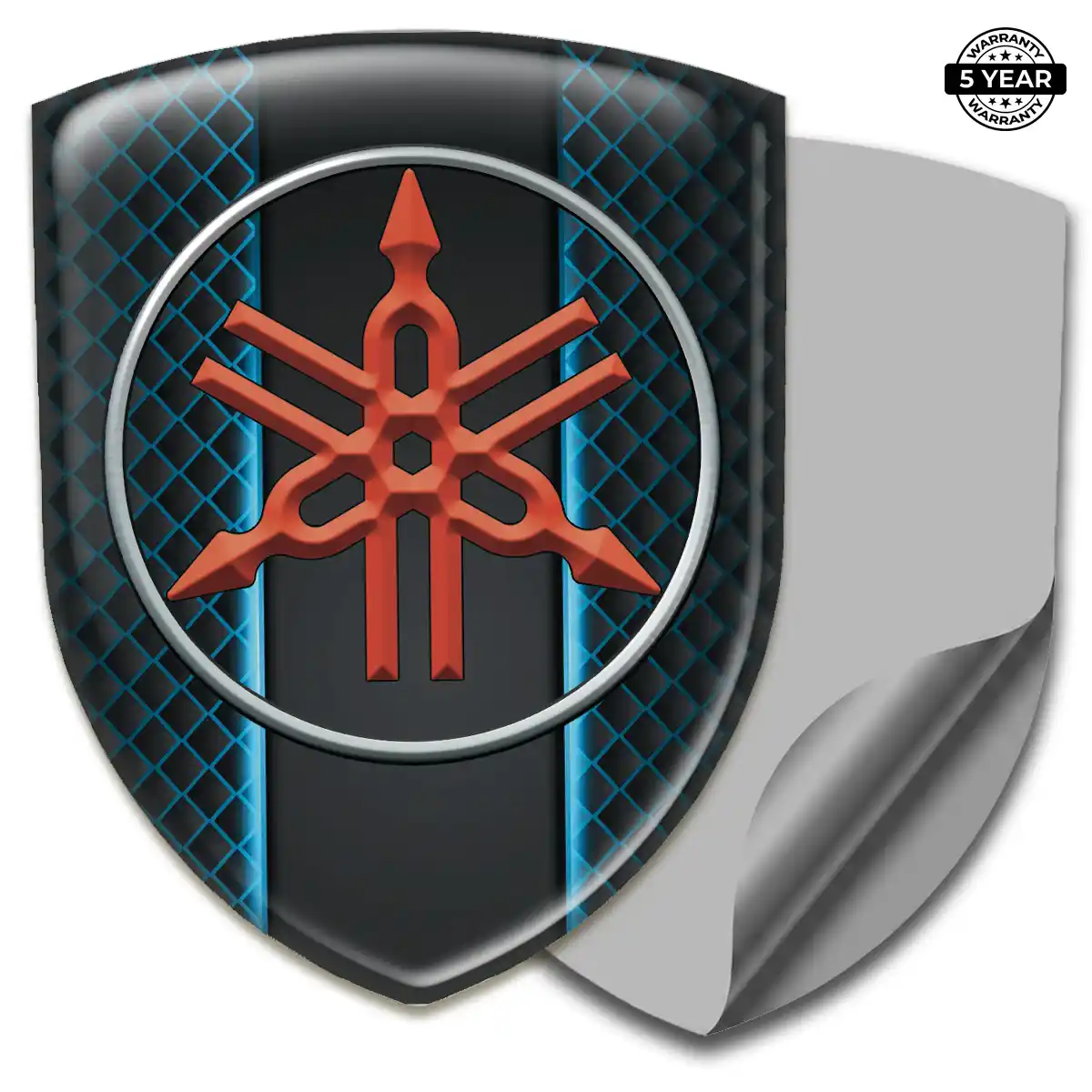 Yamaha Car Badge Sticker Resin Elite