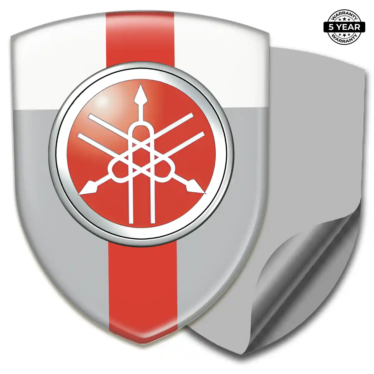 Yamaha Car Badge Sticker Resin Luxe
