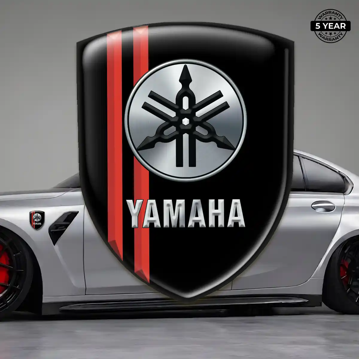 Yamaha Car Badge Sticker Sport Tuning