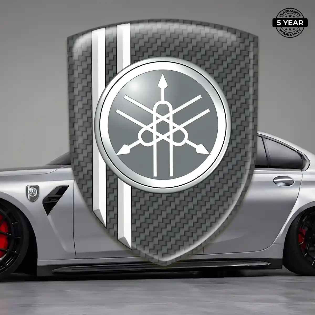 Yamaha Car Emblem Decal Cabin Style