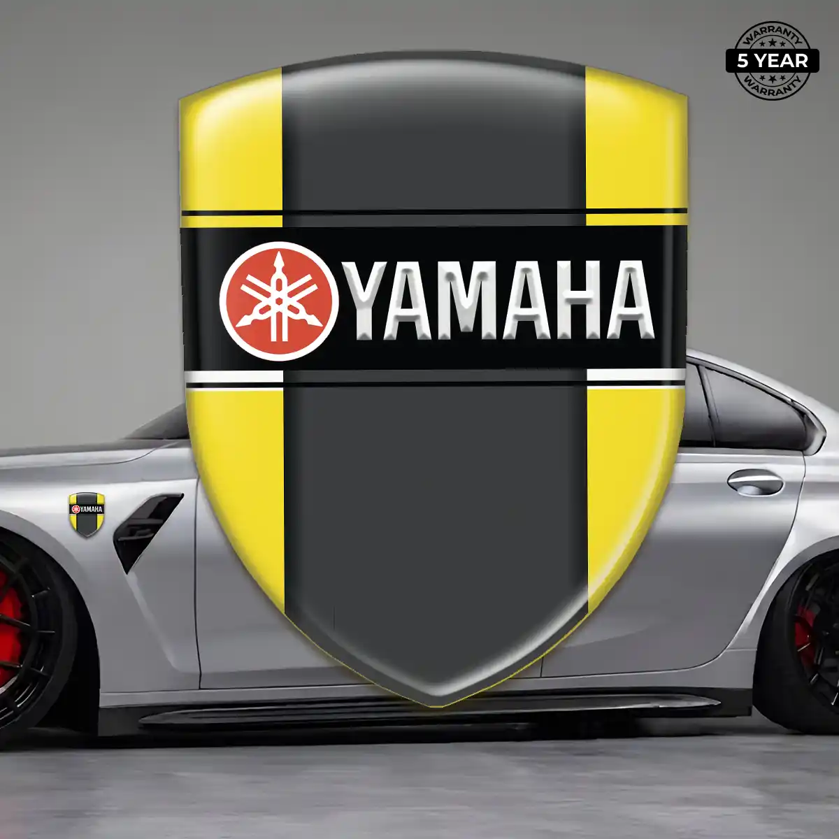 Yamaha Car Emblem Decal Deluxe Edition