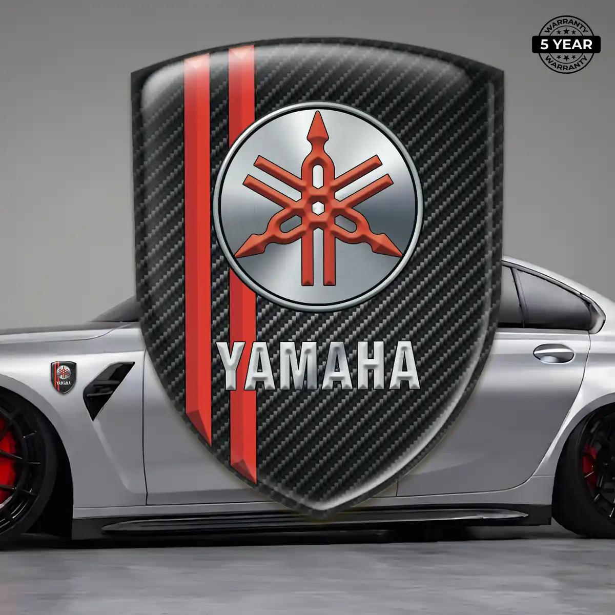 Yamaha Car Emblem Decal Exterior Luxe
