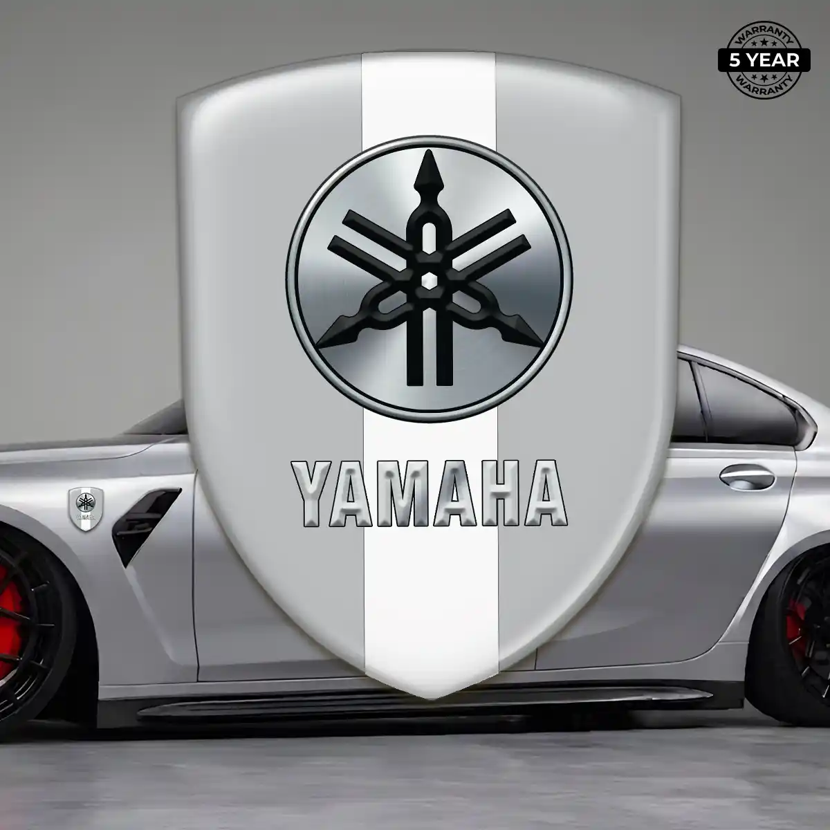 Yamaha Car Emblem Decal Interior Elegance