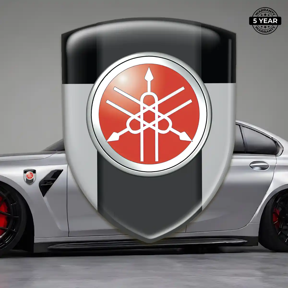 Yamaha Car Emblem Decal Interior Luxe