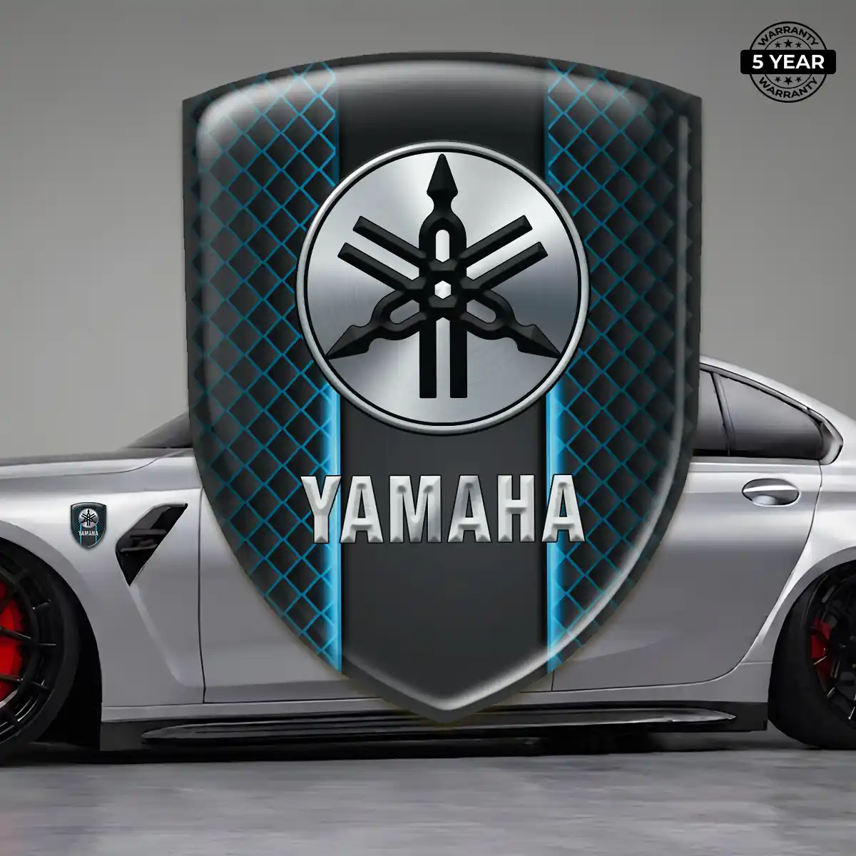 Yamaha Car Emblem Decal Marked Edition
