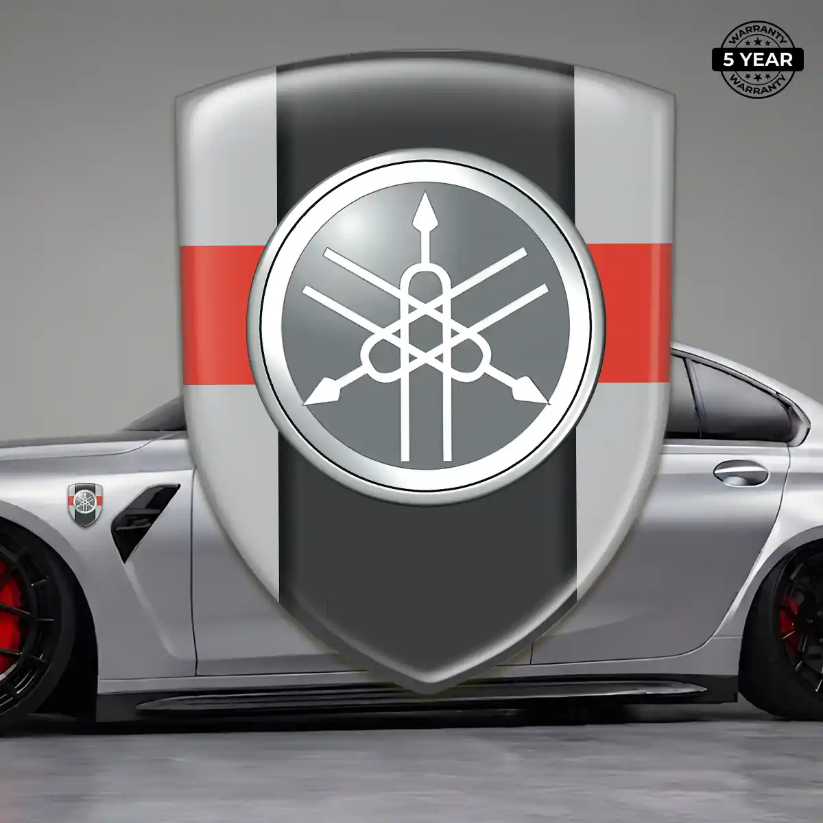 Yamaha Car Emblem Decal Opulent Line