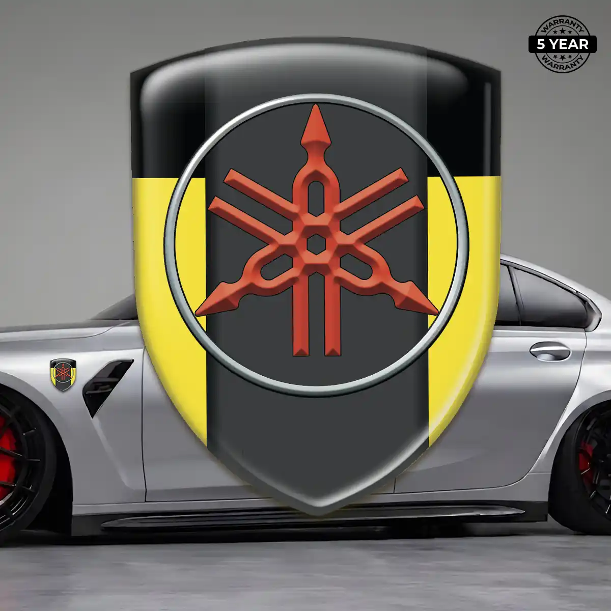 Yamaha Car Emblem Decal Outer Style