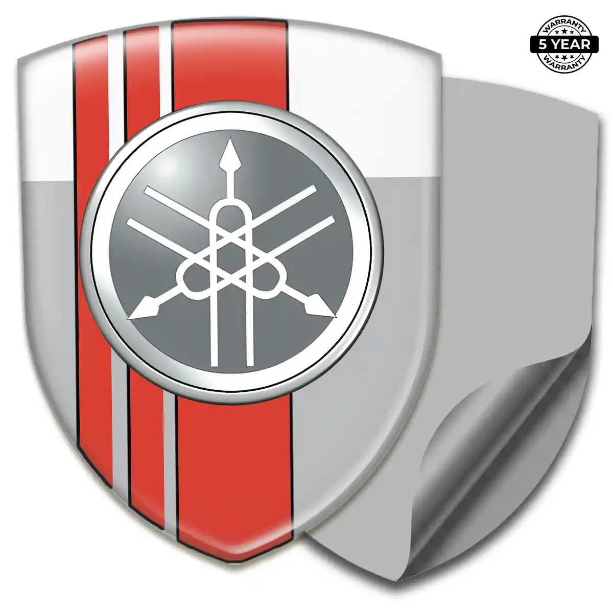 Yamaha Car Emblem Decal Premium Dome