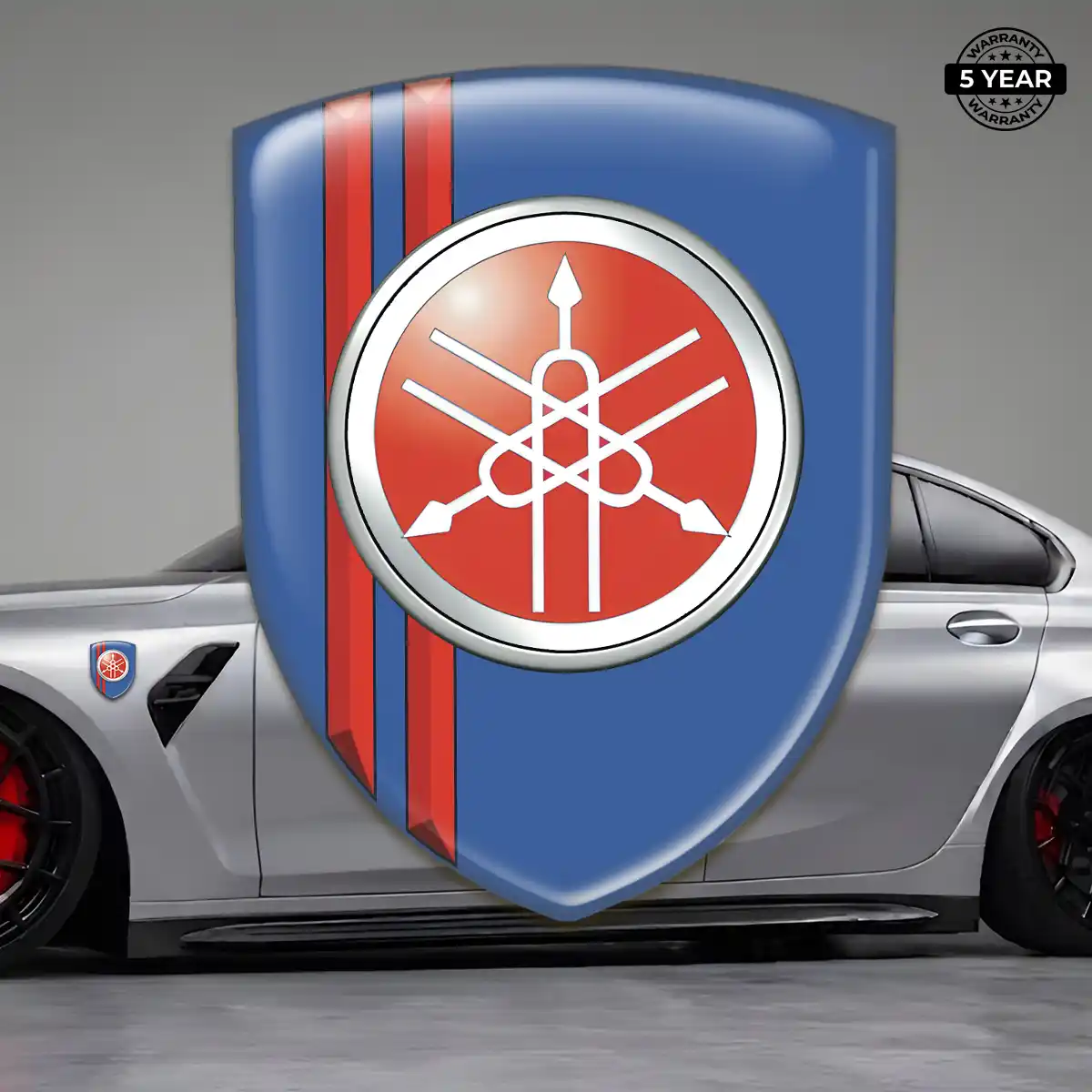 Yamaha Car Emblem Decal Prime Quality