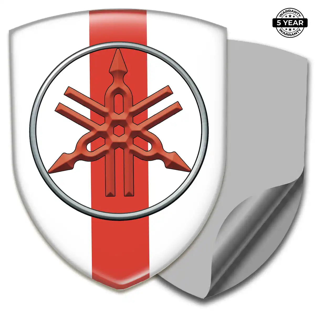 Yamaha Car Emblem Decal Refined Design