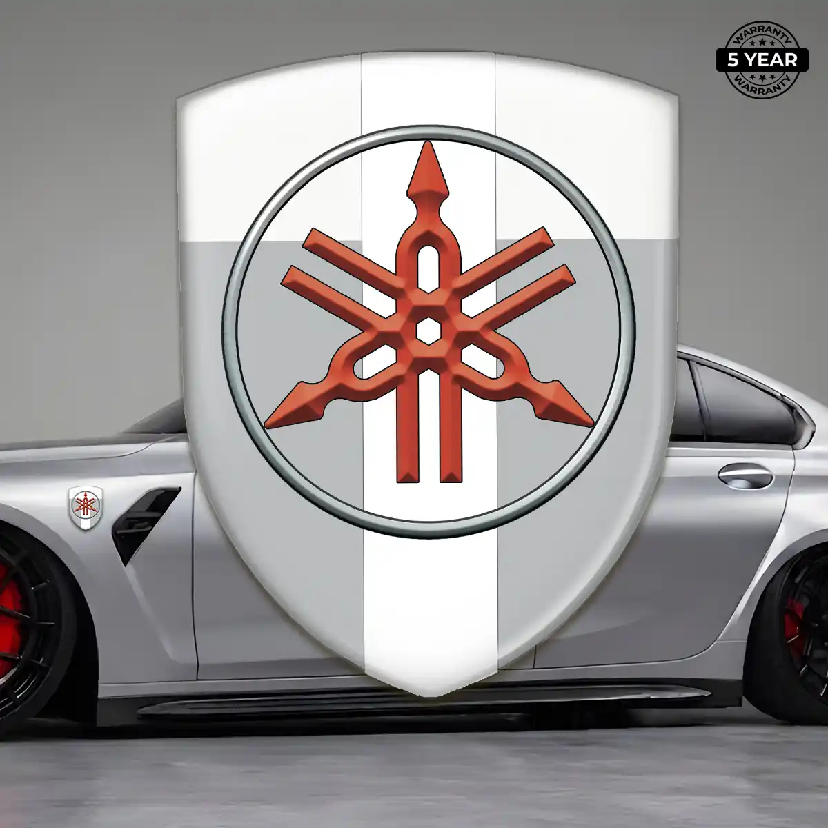 Yamaha Car Emblem Decal Resin Elite