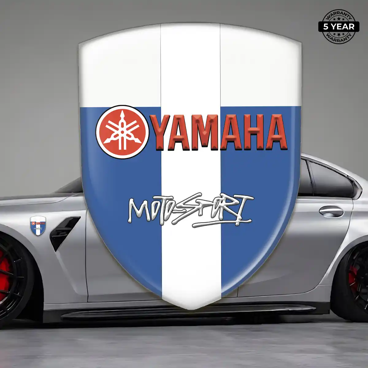 Yamaha Car Emblem Decal Signature Edition