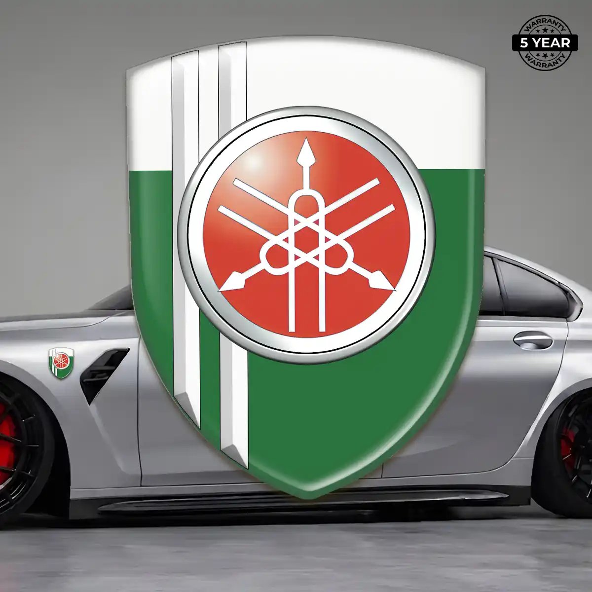 Yamaha Car Emblem Decal Sleek Style