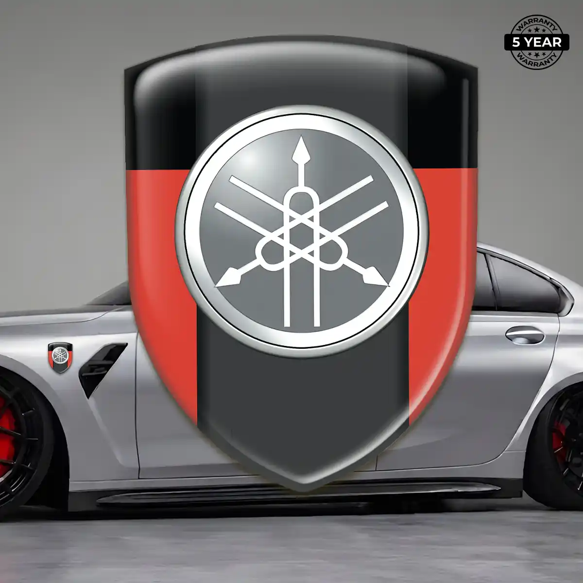 Yamaha Car Emblem Decal Street Tuning