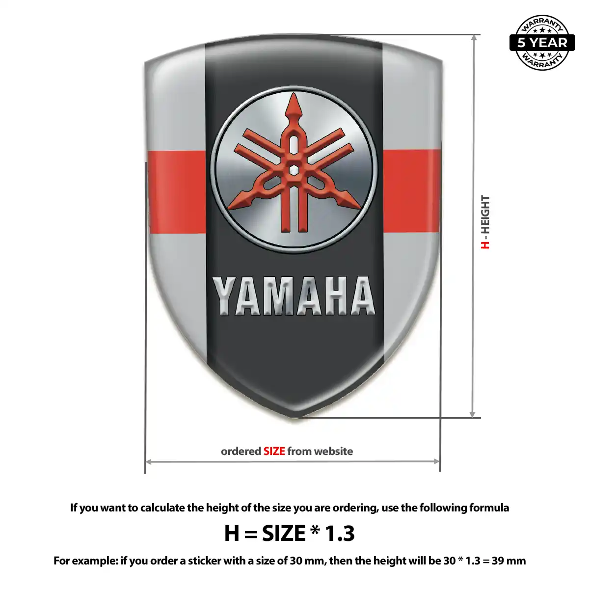 Yamaha Car Emblem Overlay Cabin Style