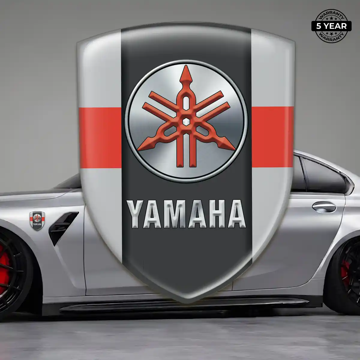 Yamaha Car Emblem Overlay Cabin Style