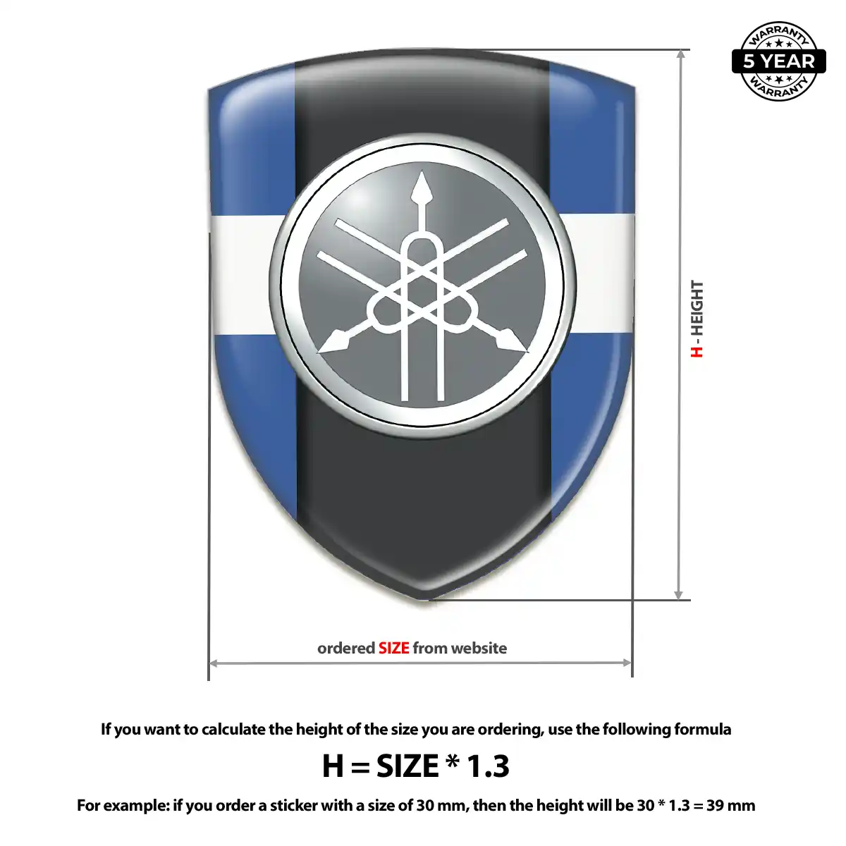 Yamaha Car Emblem Overlay Elite Edition