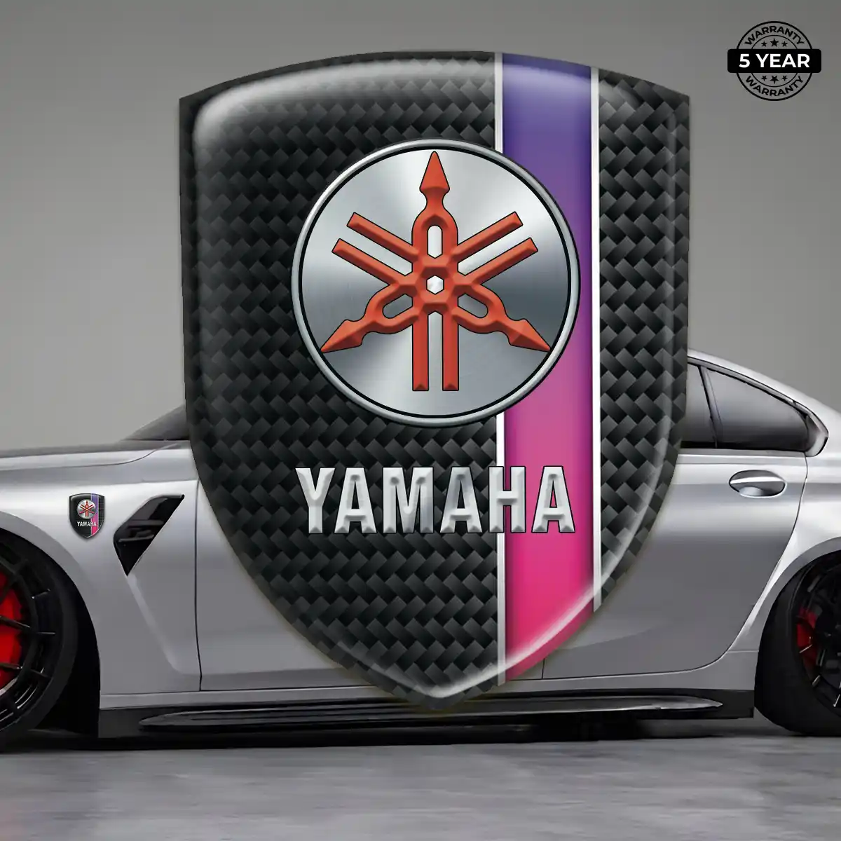 Yamaha Car Emblem Overlay Elite Finish