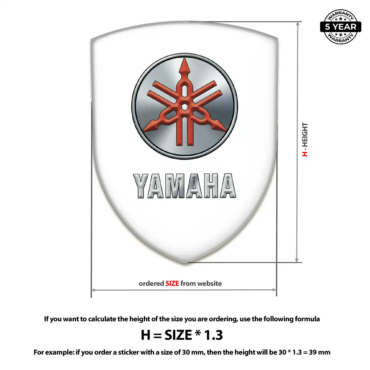 Yamaha Car Emblem Overlay Exclusive Series