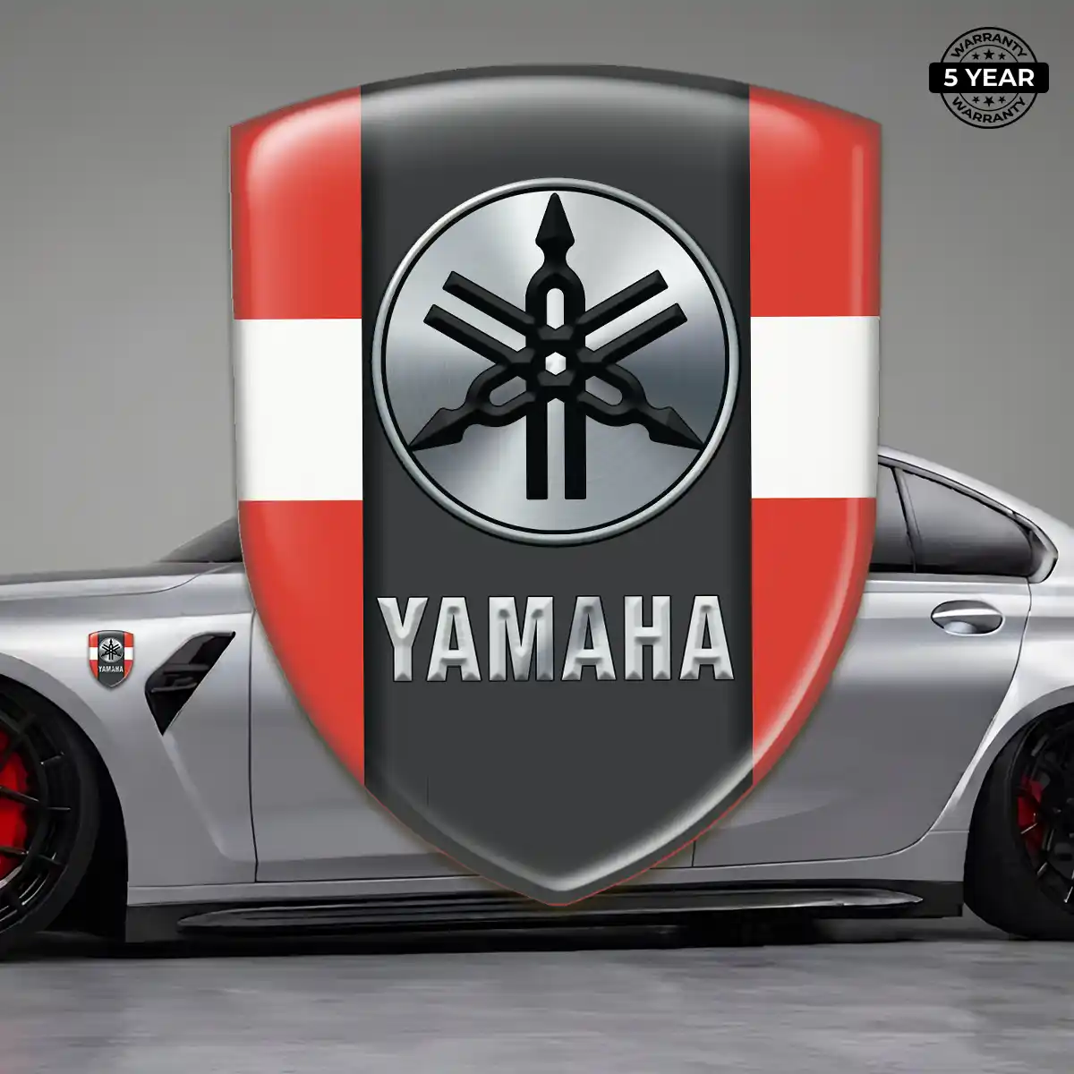 Yamaha Car Emblem Overlay Marked Edition