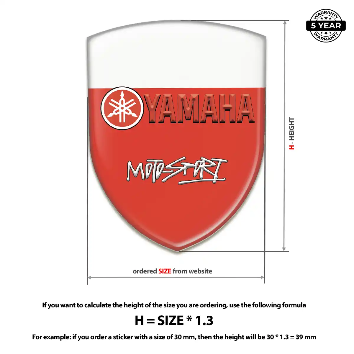 Yamaha Car Emblem Overlay Noble Edition