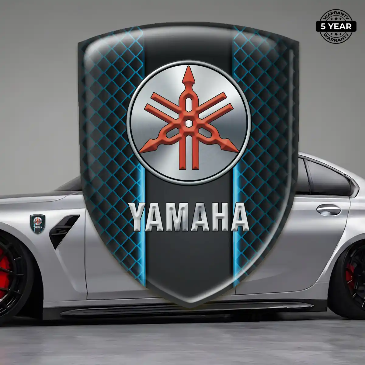 Yamaha Car Emblem Overlay Opulent Line