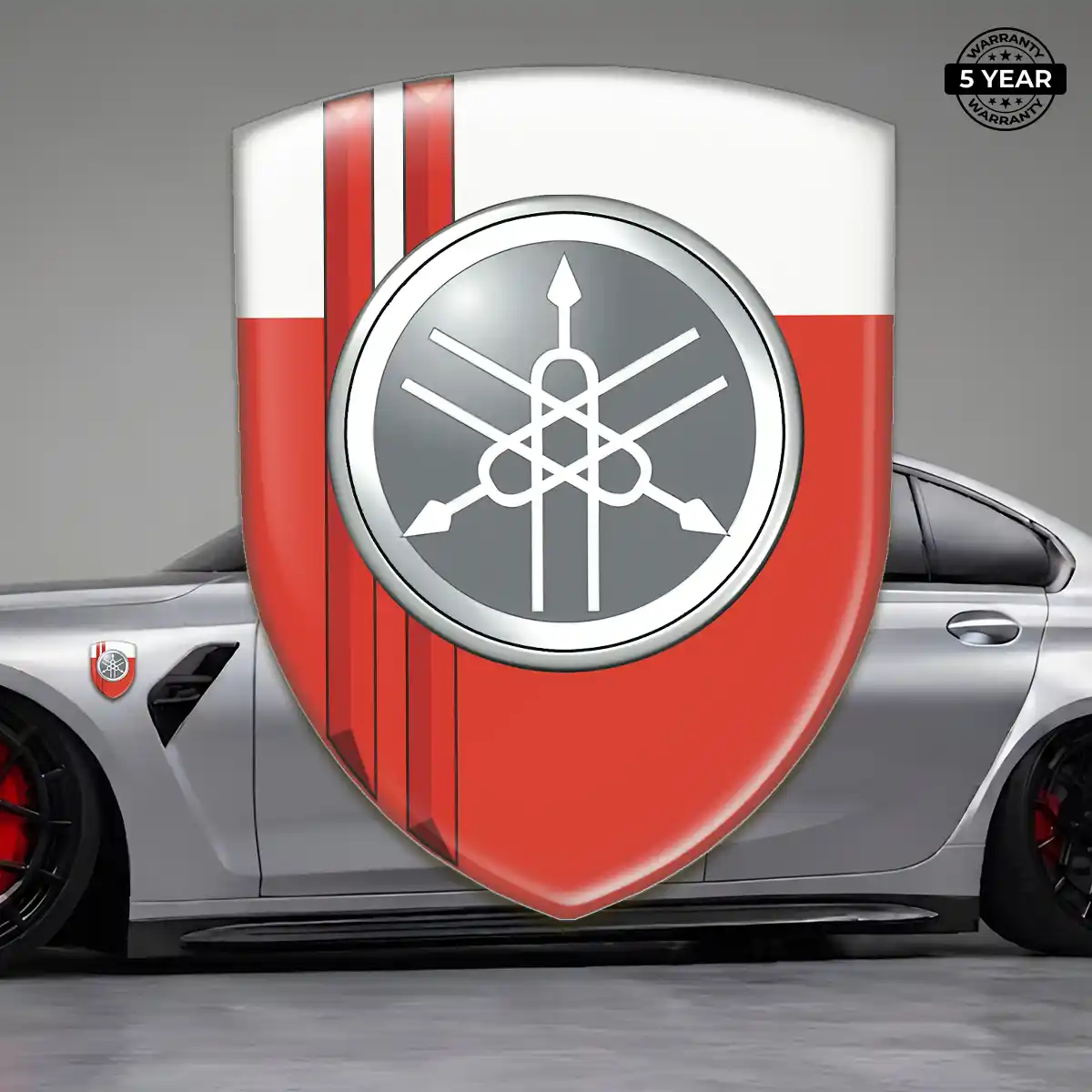 Yamaha Car Emblem Overlay Performance Style