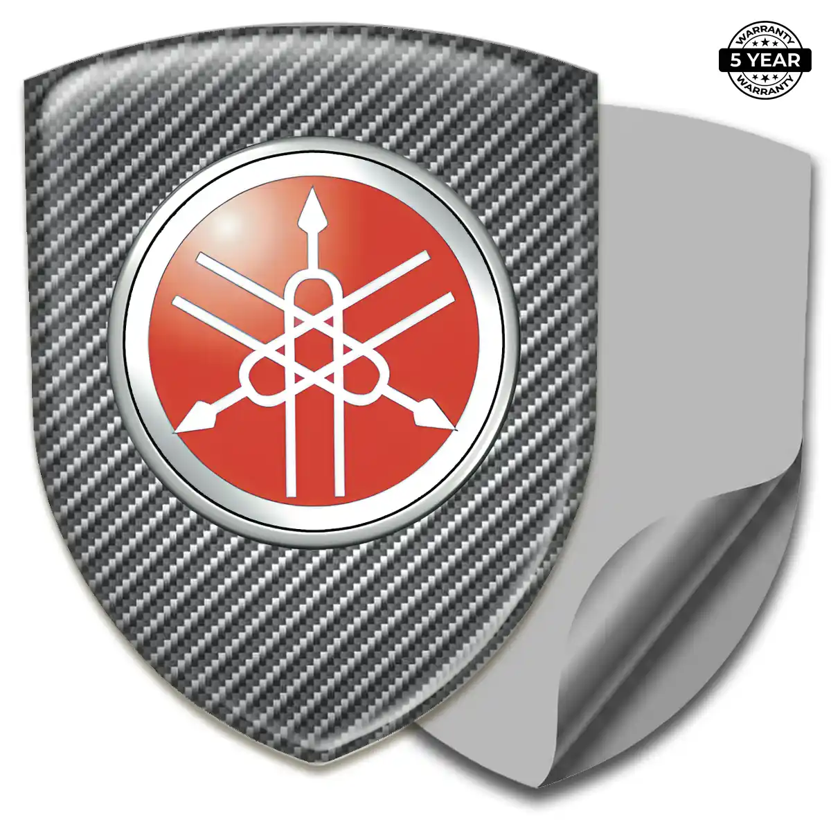 Yamaha Car Emblem Overlay Resin Elite